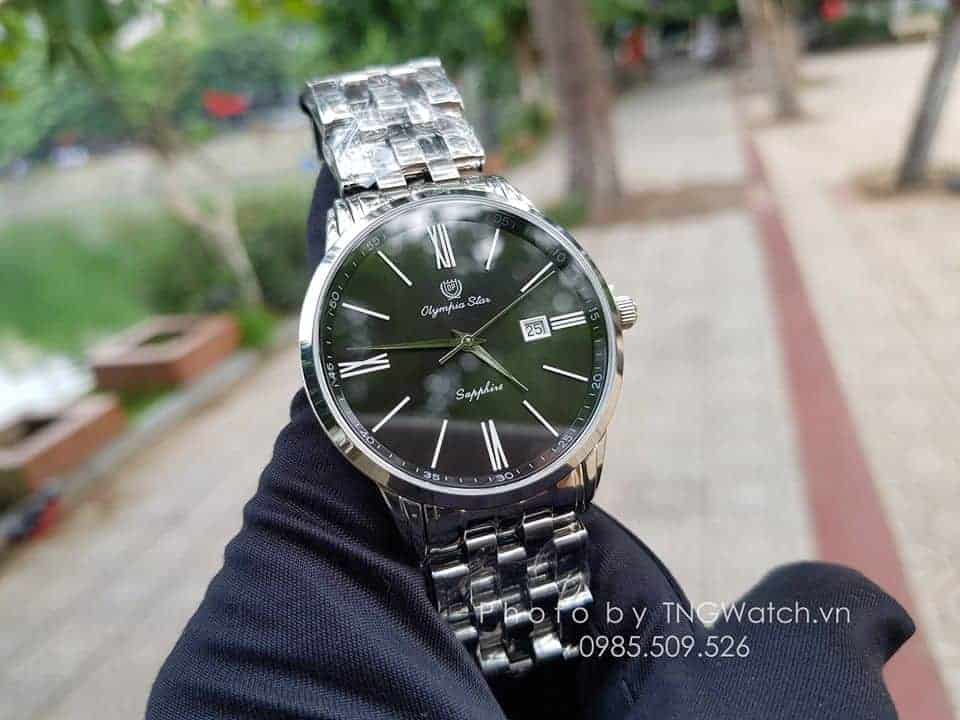 Đồng hồ Olympia Star sapphire nam