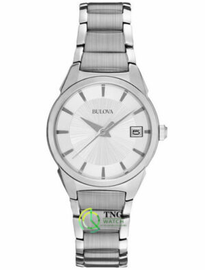 Đồng hồ Bulova Classic Silver Tone 96M111