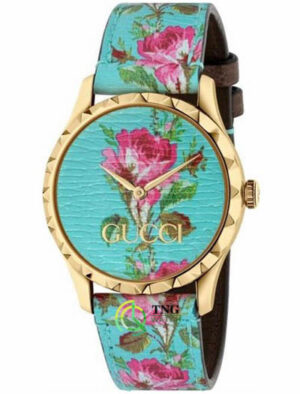 Đồng hồ Gucci G-Timeless Aqua Floral YA1264085