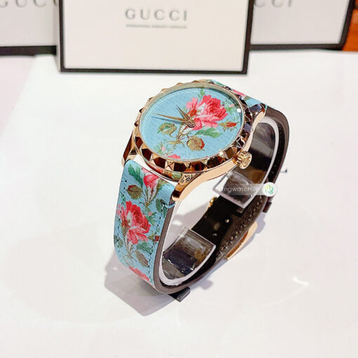Đồng hồ Gucci G-Timeless Aqua Floral YA1264085