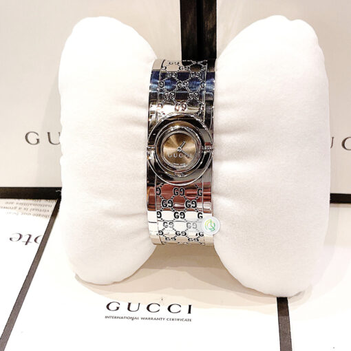 Đồng hồ Gucci Twirl Brown Dial Ladies YA112401 - TNG WATCH