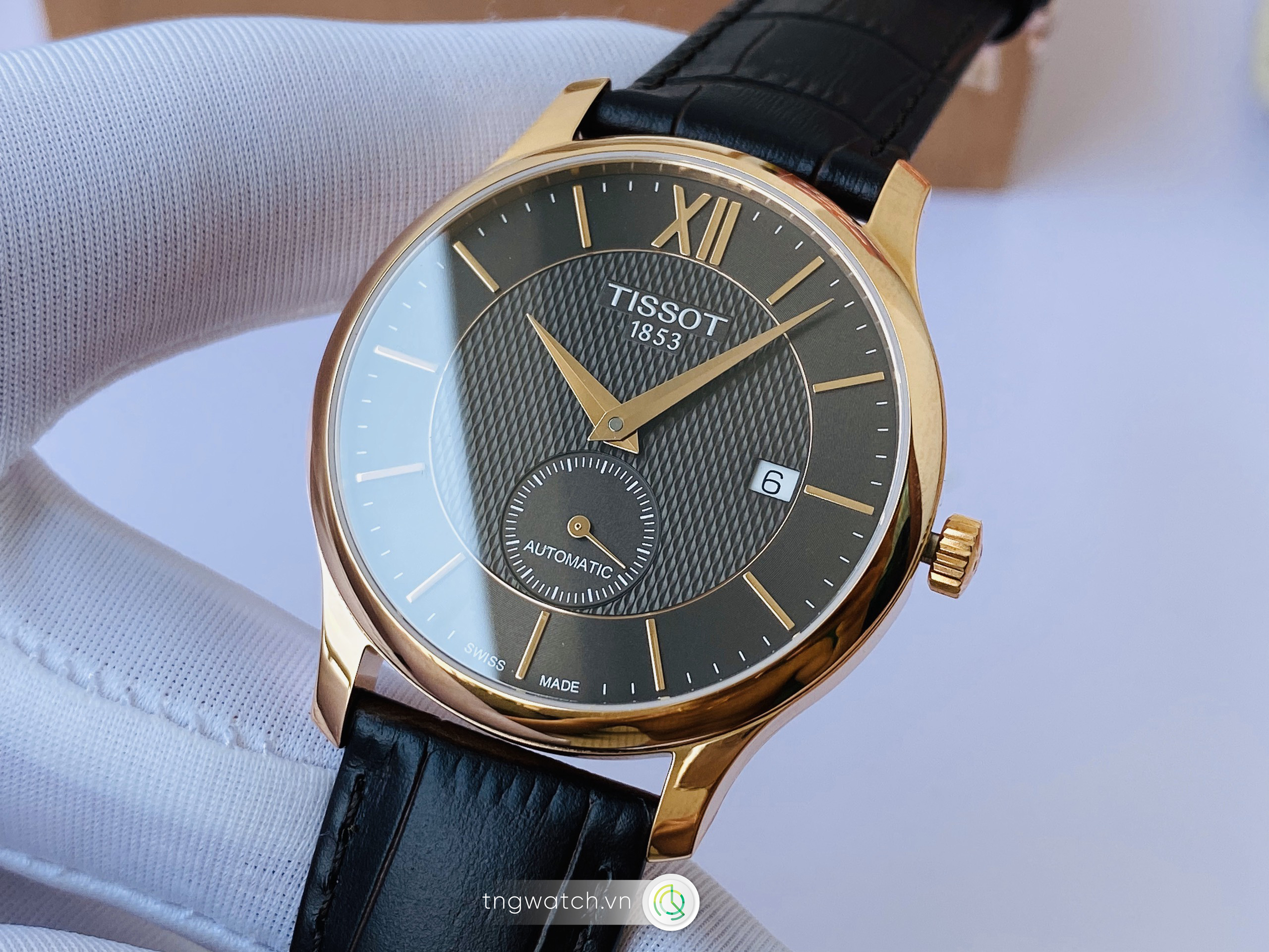 Đồng hồ Tissot Tradition Anthracite T063.428.36.068.00