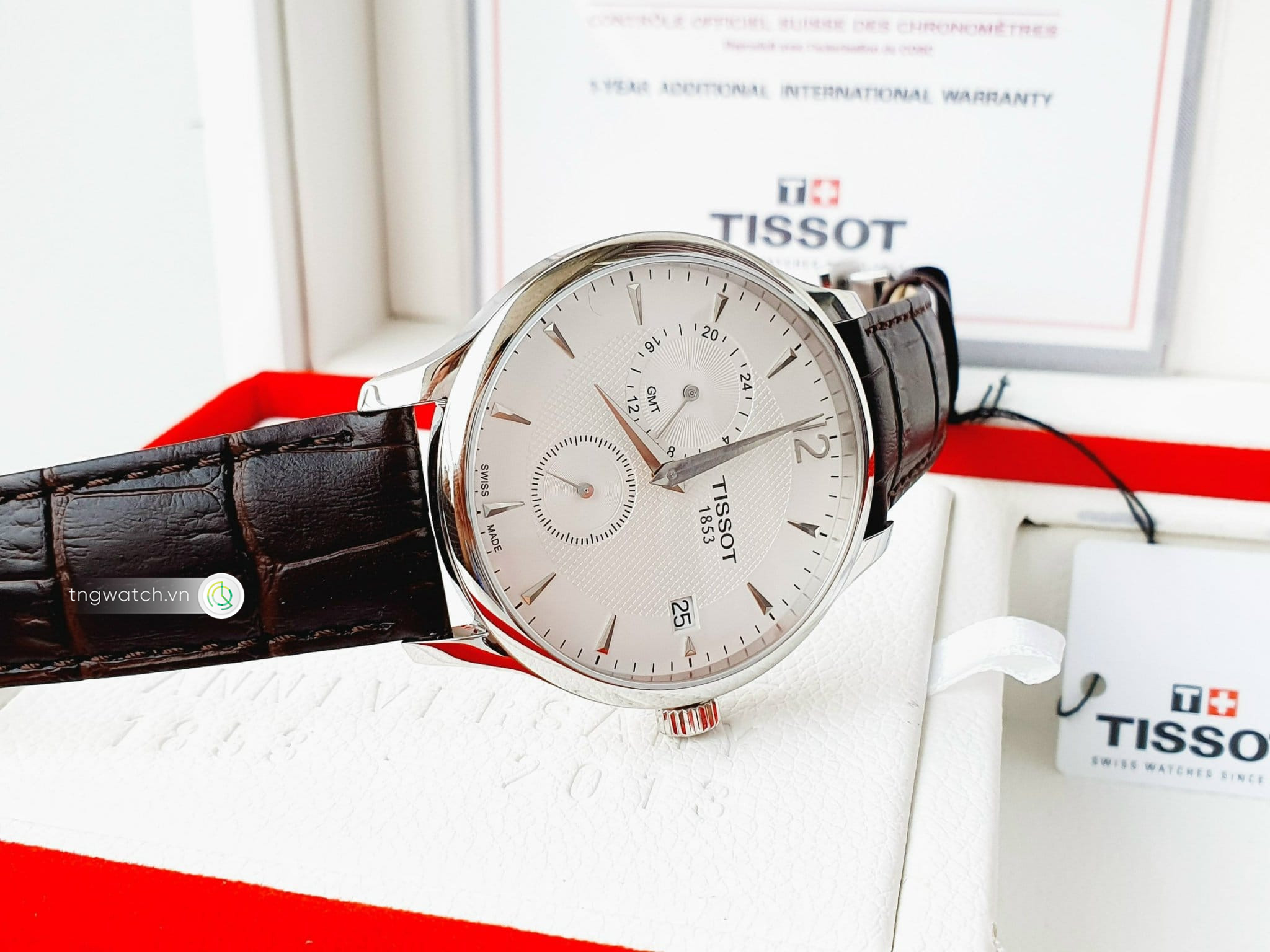 Đồng hồ Tissot Tradition GMT T063.639.16.037.00
