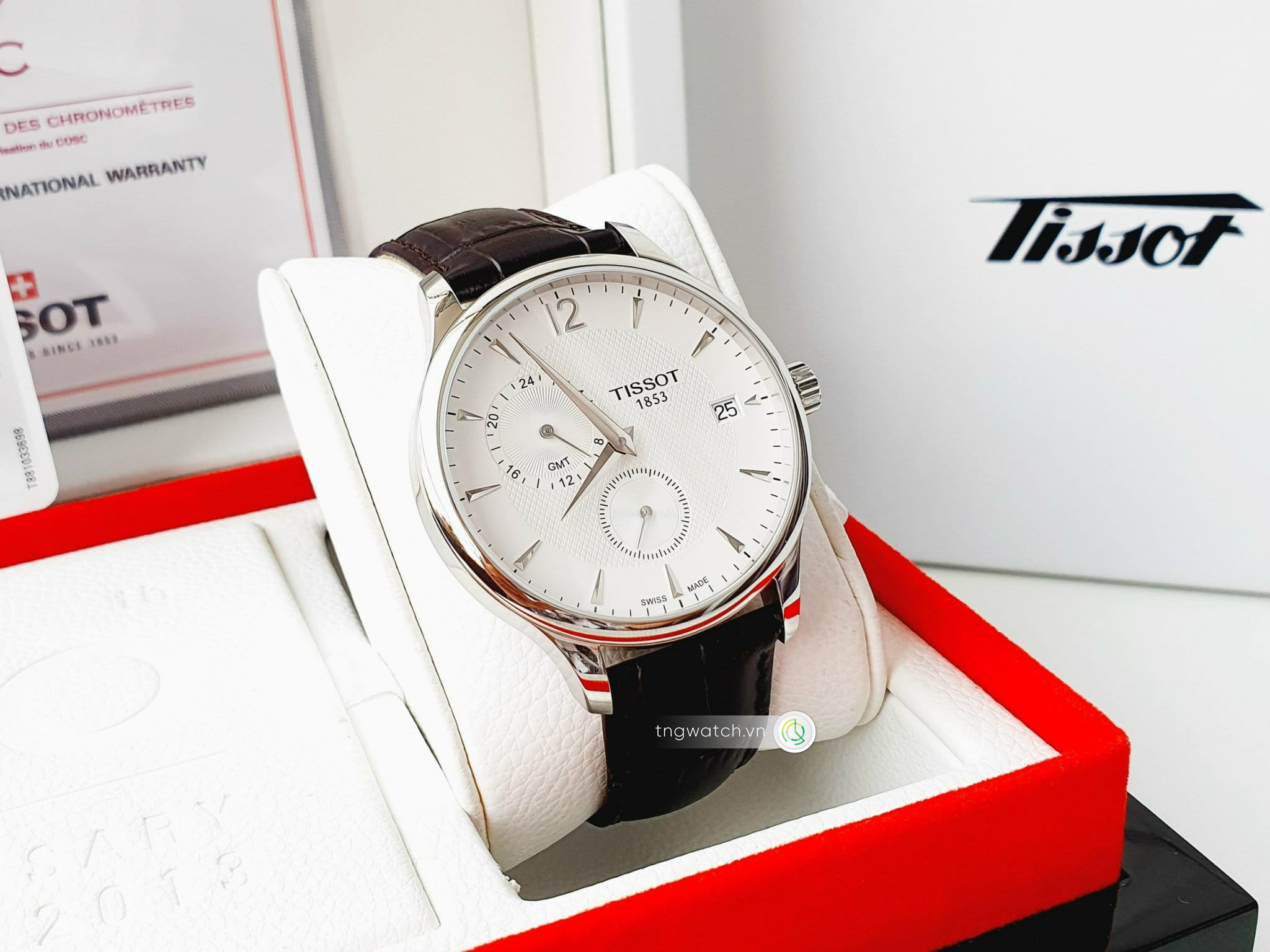 Đồng hồ Tissot Tradition GMT T063.639.16.037.00
