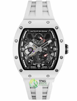 Đồng hồ Tsar Bomba Carbon Kinetic Energy Display TB8212C-W