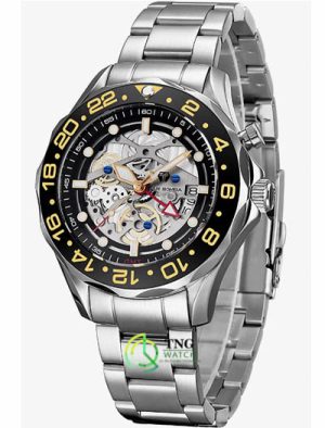 Đồng hồ Tsar Bomba GMT Hybrid Diver Clock TB8802A-BB