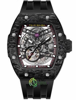 Đồng hồ Tsar Bomba Quick Release Carbon Fiber Bezel TB8218CF-BB