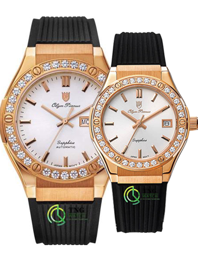 Đồng hồ Đôi Olym Pianus OP990-45DR-GL-T