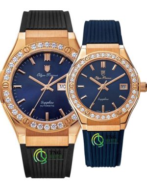 Đồng hồ Đôi Olym Pianus OP990-45DGR-GL-X