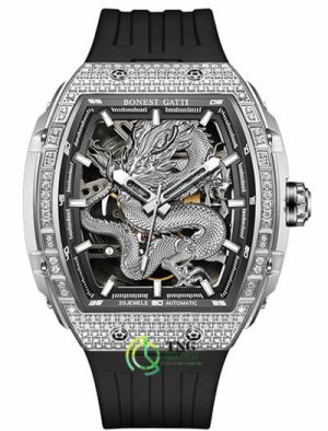 Đồng hồ Bonest Gatti Ghost Dragon Star Silver BG5605-A1