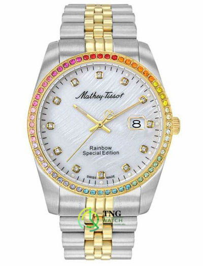 Đồng hồ Mathey Tissot Rainbow Special Edition H809BQYI