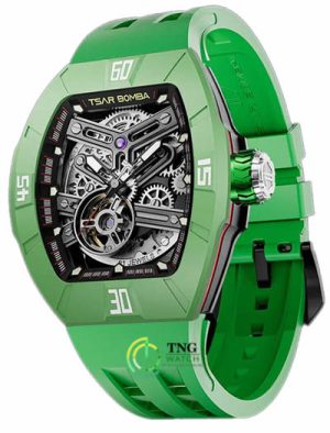Đồng hồ Tsar Bomba Quick Release FKM Rubber Bezel TB8218DY-GG