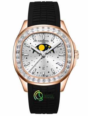 Đồng hồ Carnival Moonphase 8113GQ-VH-DCS-T